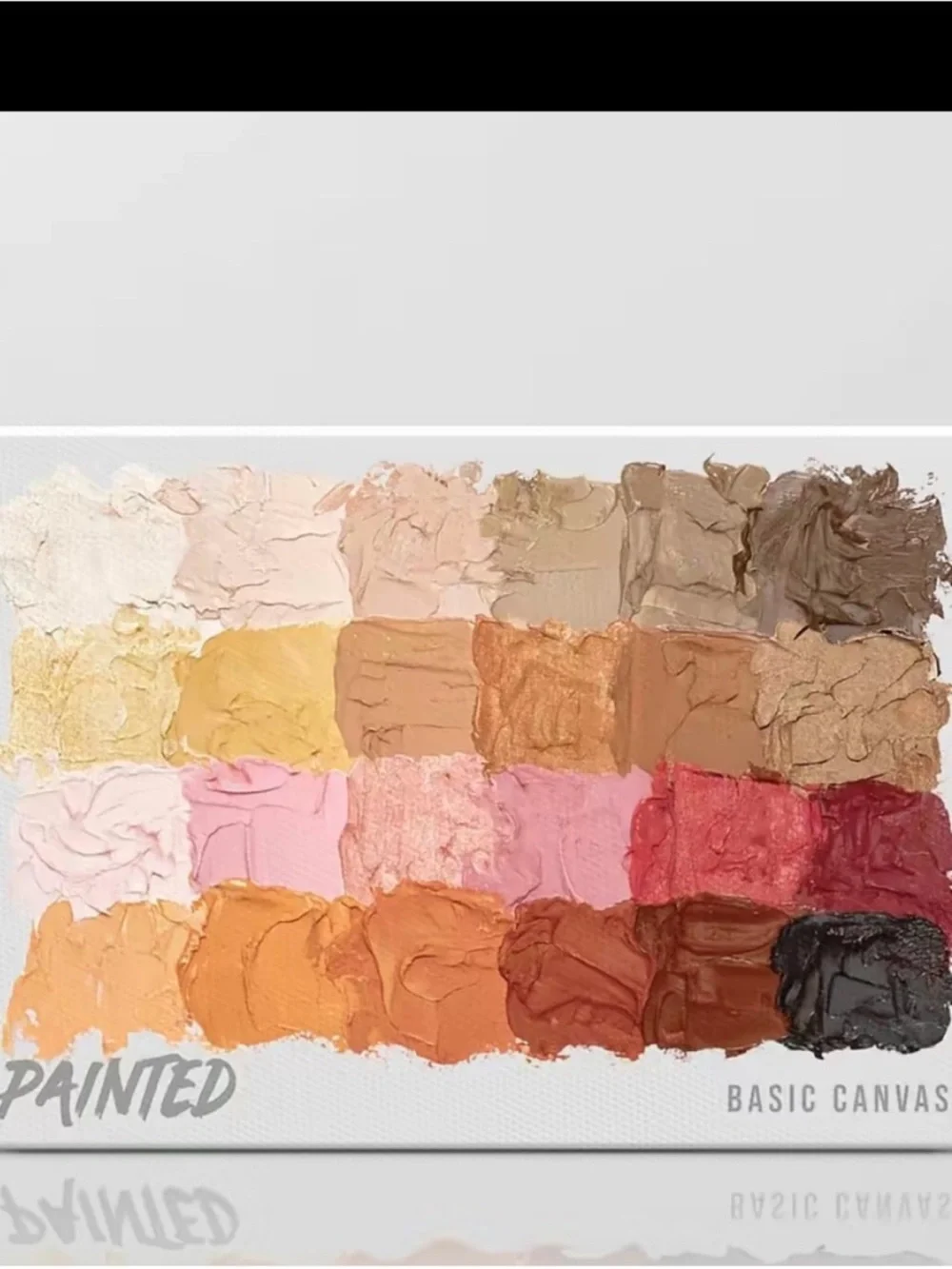 Painted Basic Canvas eyeshadow palette unused